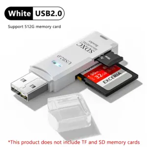 2-in-1 USB 3.0 Card Reader for SD/TF Cards 17 S7db8707e959843ca8af1f55f73fb3445S