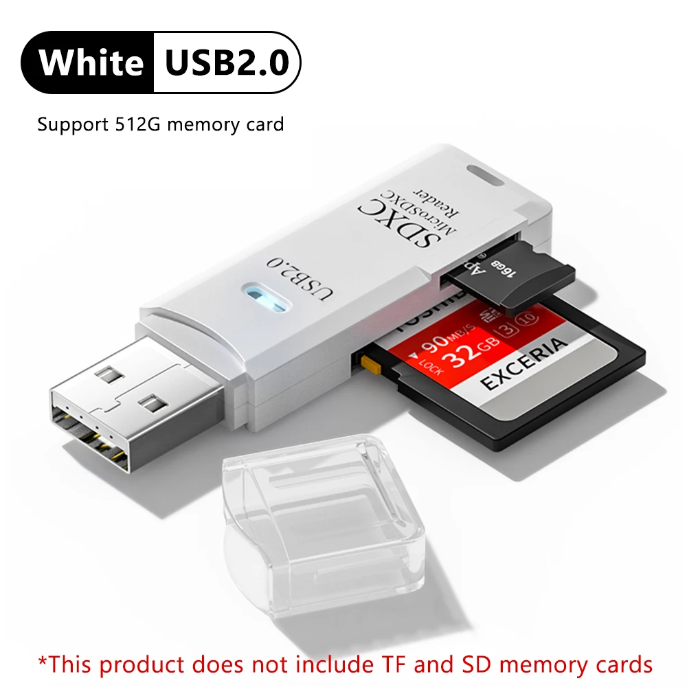 2-in-1 USB 3.0 Card Reader for SD/TF Cards 8 2-in-1 USB 3.0 Card Reader for SD/TF Cards - Image 8