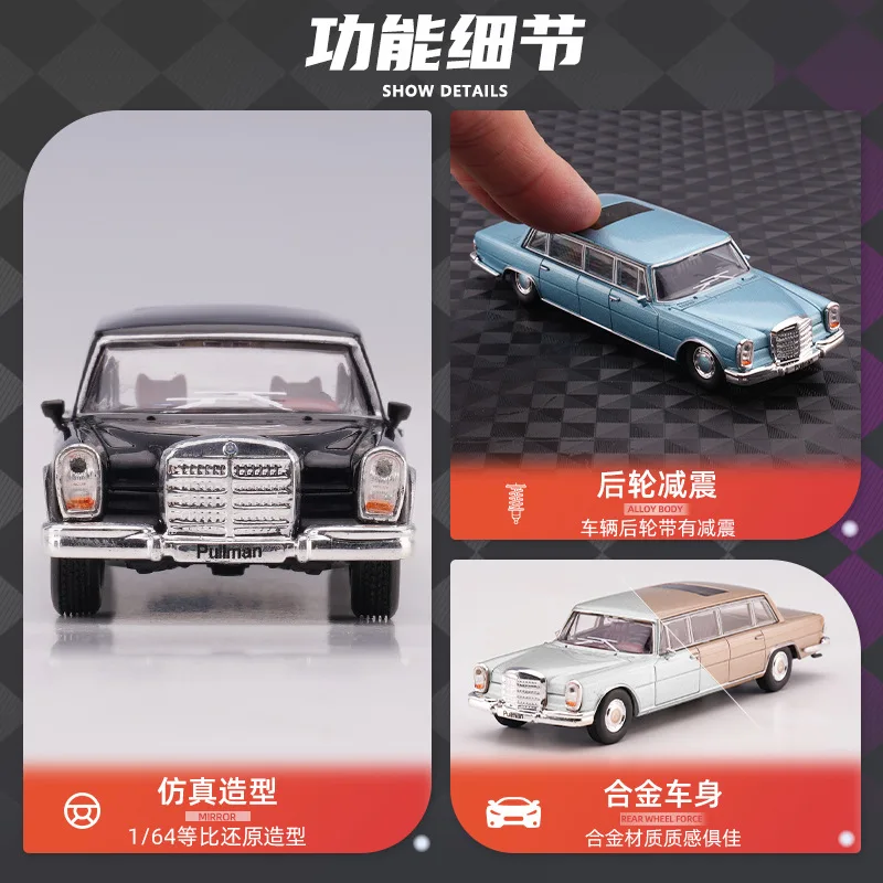 Mercedes-Benz Pullman 1:64 Diecast Model 2 Mercedes-Benz Pullman 1:64 Diecast Model - Image 2