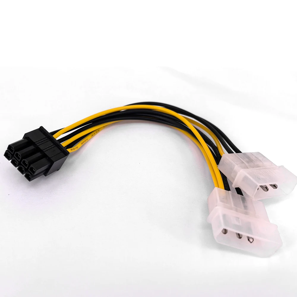 8-Pin to Dual 4-Pin PCIe Power Cable 4 8-Pin to Dual 4-Pin PCIe Power Cable - Image 4