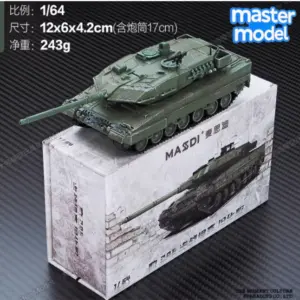 Diecast Leopard 2A6 Tank Model 1:64 Scale 18 S7de2e13f3b304fa1aa160be82f54e60ep