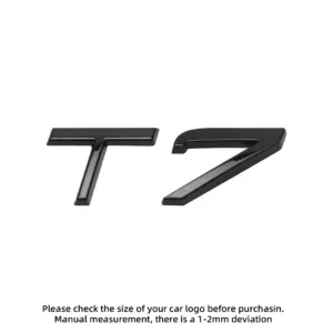 Mercedes 3D ABS Emblem Sticker Kit in Silver/Black 19 S7de3c368667046d7a92b715272408cddi