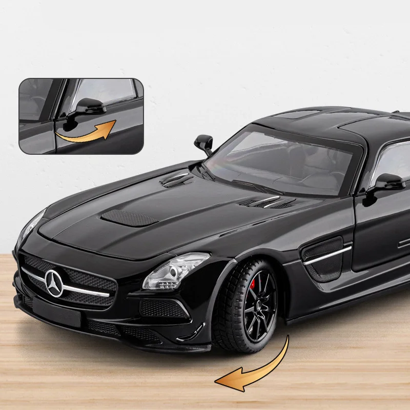 1:24 Mercedes-Benz SLS Diecast Model 4 1:24 Mercedes-Benz SLS Diecast Model - Image 4