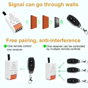 433MHz Wireless Motor Switch Module 15 S7df26620e480415f9df06a6c34138f66g