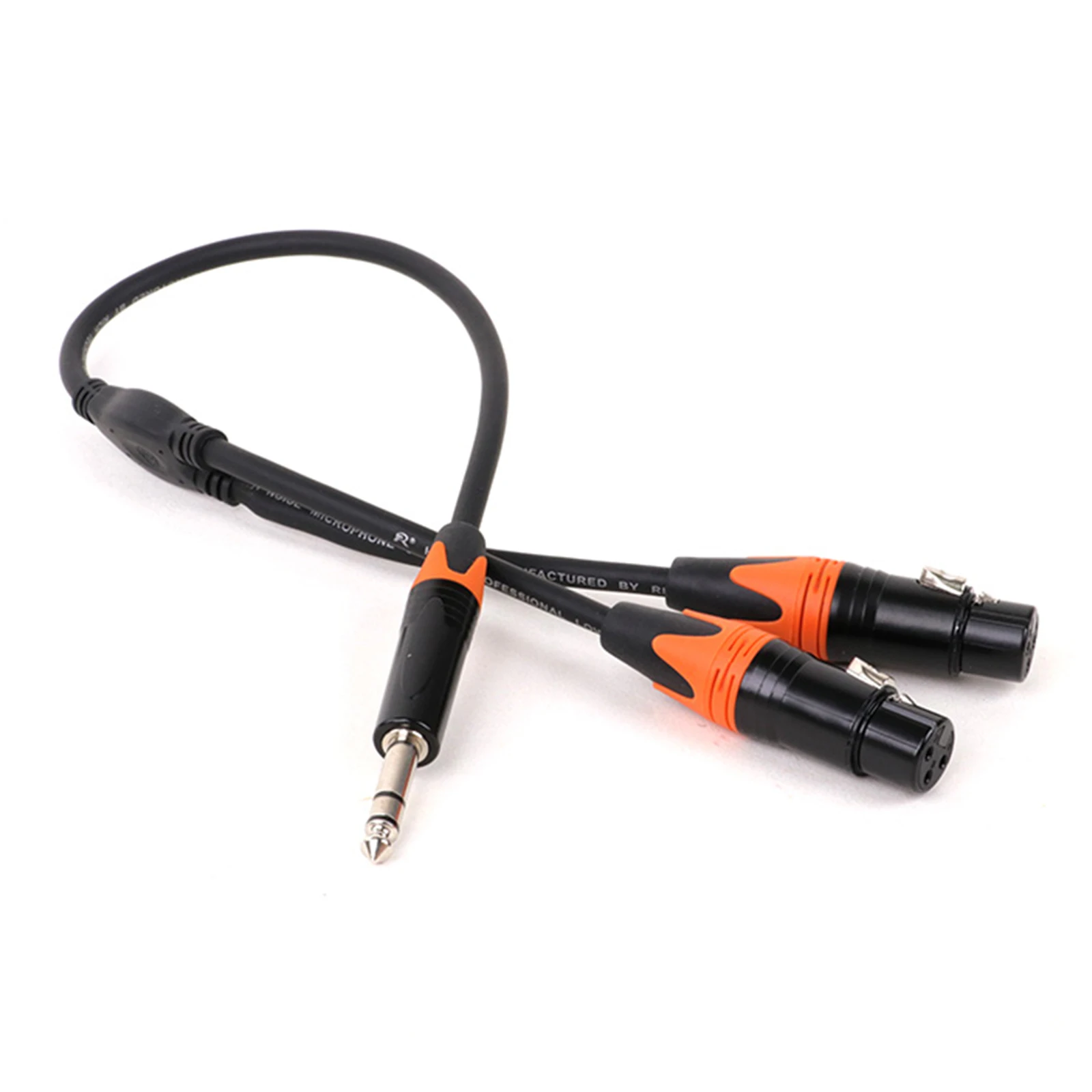 6.35mm to XLR Stereo Splitter Cable 0.3m/0.5m 4 6.35mm to XLR Stereo Splitter Cable 0.3m/0.5m - Image 4