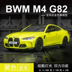 1:32 BMW M4 G82 Diecast Model in Green 16 S7df3b81775bd414b89842b1dc66f5d356