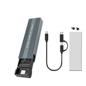 Dual Protocol M.2 SSD Enclosure with USB-C 16 S7df8ec3350d640009e5d9b183f0a46a5m