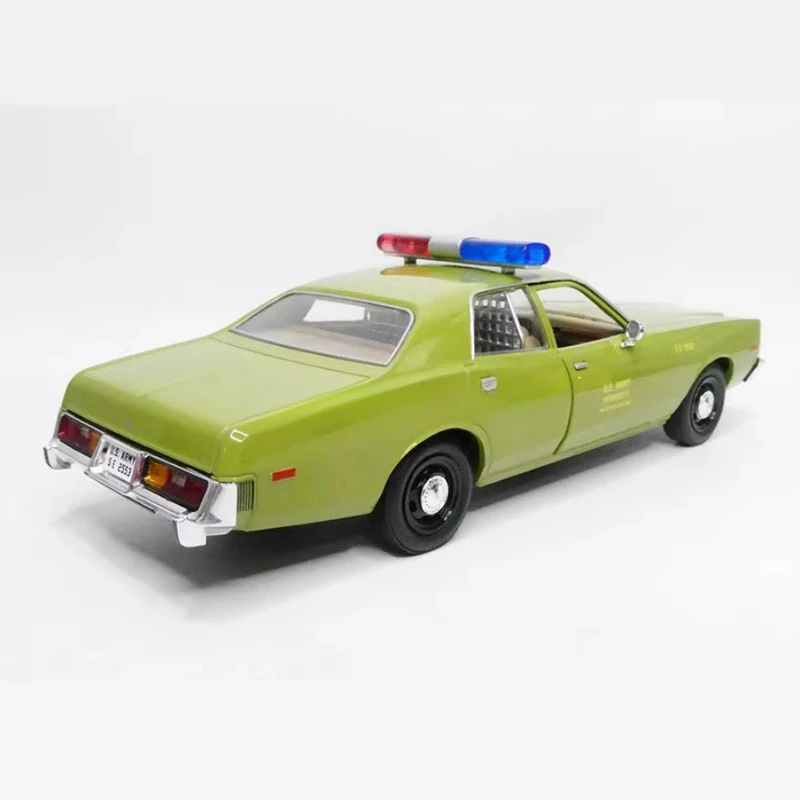 1977 Plymouth Fury Police Car 1:24 Diecast Model 3 1977 Plymouth Fury Police Car 1:24 Diecast Model - Image 3