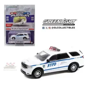 NYPD Police SUV Miniature Model 1:64 Scale 8 S7e23f10d170f446ba3c9dd7aaa53d520Y