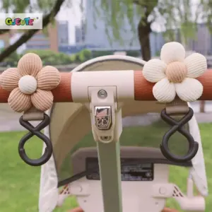 Flower-Themed Stroller Hook with 360° Swivel 11 S7e3414063e6f423fa83e1cc054de46b5z