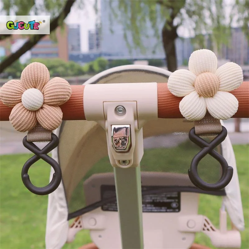 Flower-Themed Stroller Hook with 360° Swivel 2 Flower-Themed Stroller Hook with 360° Swivel - Image 2