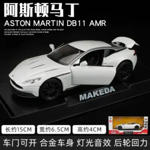 Yellow Aston Martin Vulcan Model Car 1:32 Scale 16 S7e343a5c53d947e2aabea335b835e192b 3