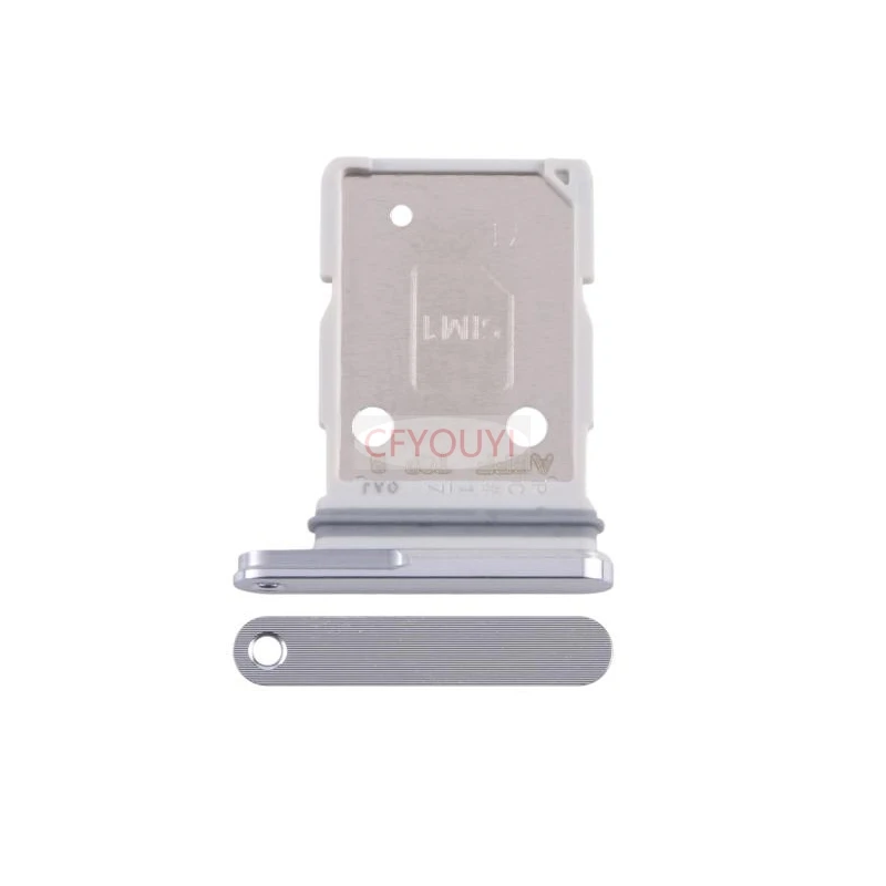 Silver Card Tray for Galaxy A56 SM-A566B 2 Silver Card Tray for Galaxy A56 SM-A566B - Image 2