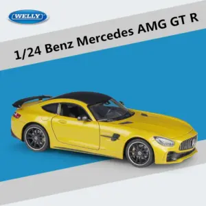 Vibrant Yellow Mercedes Benz AMG GT R Model 15 S7e4840e92b9942f3bbb8f4144d8276c5E