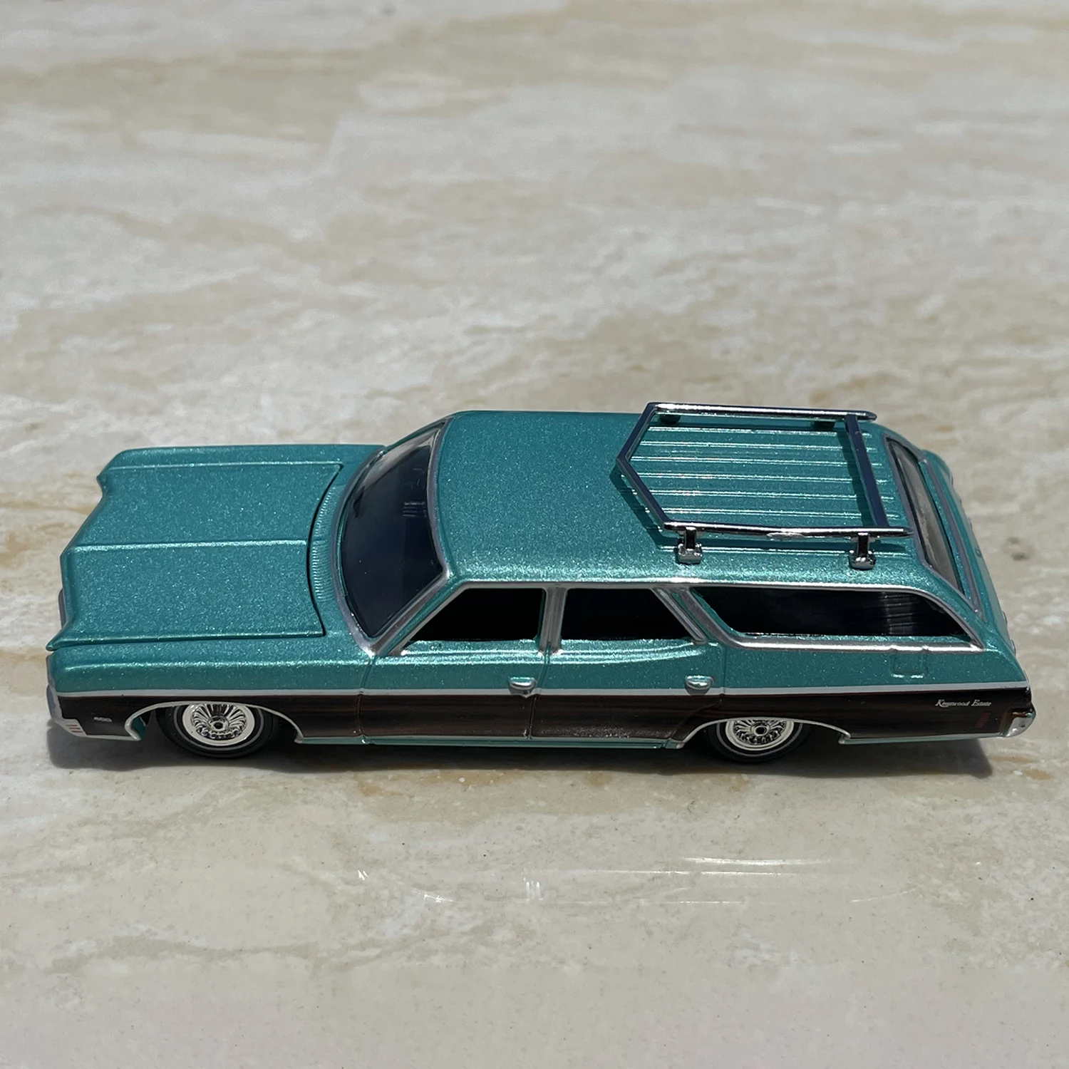 Vintage Chevrolet Wagon Model 1:64 Scale Collectible 4 Vintage Chevrolet Wagon Model 1:64 Scale Collectible - Image 4