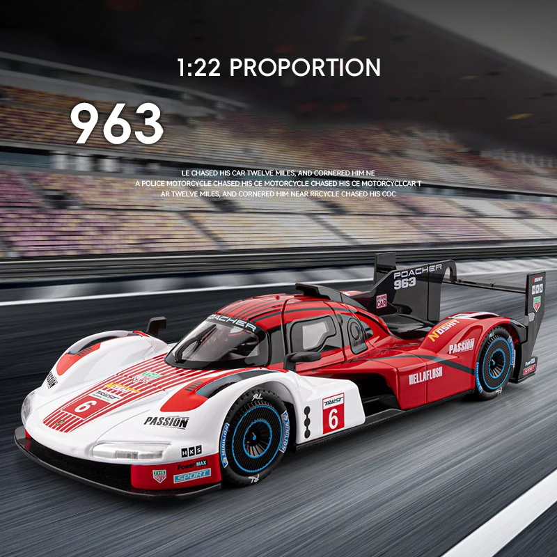 1:24 Scale Alloy Race Car Model 4 1:24 Scale Alloy Race Car Model - Image 4