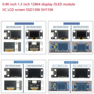128x64 OLED Display Module for Projects