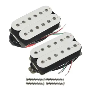 Passive Ceramic Humbucker Pickups Set for Electric Guitars 10 S7e9a565e76a94c0893afb1082218a4f5S