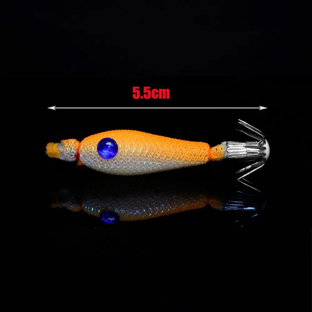 Vibrant Luminous Squid Jig Set for Fishing 6 Vibrant Luminous Squid Jig Set for Fishing - Image 6