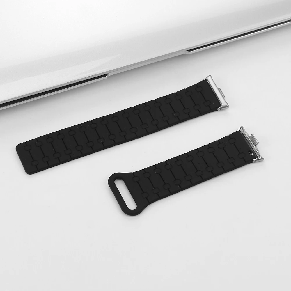 Redmi Watch 4/5 & Xiaomi Mi Band 9/8 Pro Silicone Strap 8 Redmi Watch 4/5 & Xiaomi Mi Band 9/8 Pro Silicone Strap - Image 8