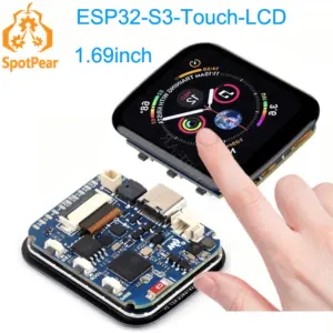 ESP32-S3R8 Development Board with Touchscreen