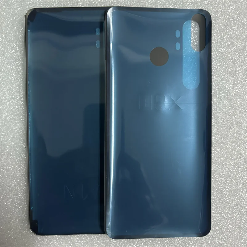 Xiaomi Mi Note 10 Lite Glass Back Cover - Black, White, Blue 2 Xiaomi Mi Note 10 Lite Glass Back Cover - Black, White, Blue - Image 2