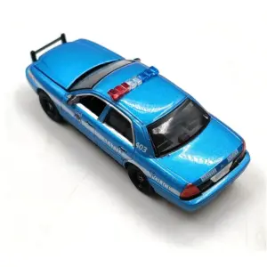 Blue Crown Victoria Police Model 1:64 Scale 9 S7ee3c23aea174364b4af1fa9f930ccdcc
