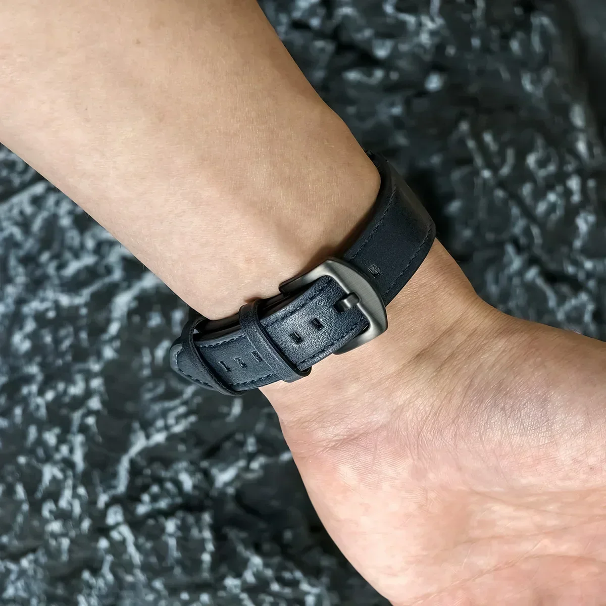 Leather Watch Band for Apple Watch Series 1-10 6 Leather Watch Band for Apple Watch Series 1-10 - Image 6