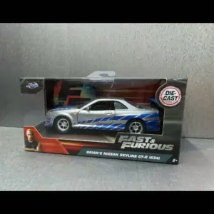 Nissan Skyline GT-R R34 Diecast Model 1:24 Scale 12 S7f1756d020c34d52b95dce79f9bf9f25B