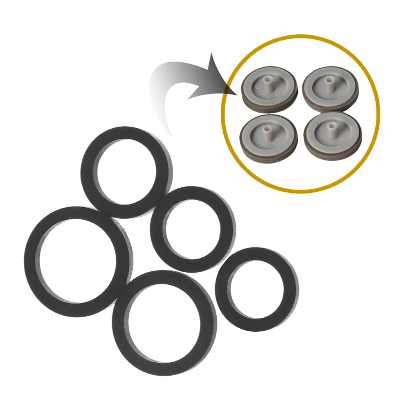 Rubber Rings Set for SHARP 700/800 Cassette Decks 1 Rubber Rings Set for SHARP 700/800 Cassette Decks