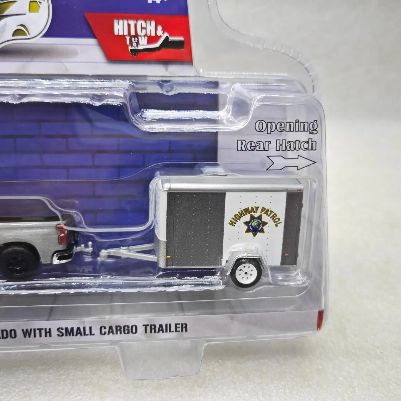 2023 Chevrolet Silverado Diecast Replica with Trailer 2 2023 Chevrolet Silverado Diecast Replica with Trailer - Image 2