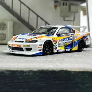 LBWK S15 SILVIA Diecast Model 1/64 Scale 12 S7f6e7bf2839d4b0e9bde8f1482abae047