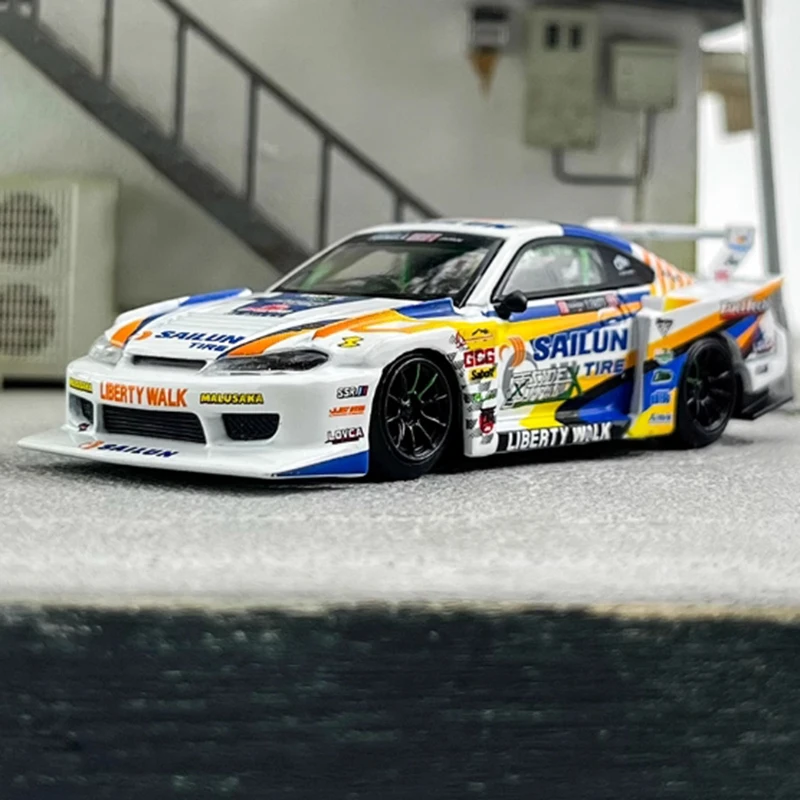 LBWK S15 SILVIA Diecast Model 1/64 Scale 6 LBWK S15 SILVIA Diecast Model 1/64 Scale - Image 6