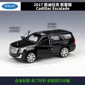 2017 Cadillac Escalade Diecast Model 1:36 Scale 6 S7f77a0d2bb47465191c03b2865d70a57U