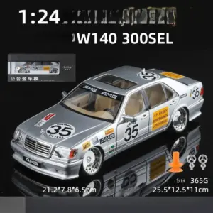 1:24 Scale Diecast Mercedes Benz S W140 320SEL 13 S7f88cd9167974f4f94a3bb43a8961236A