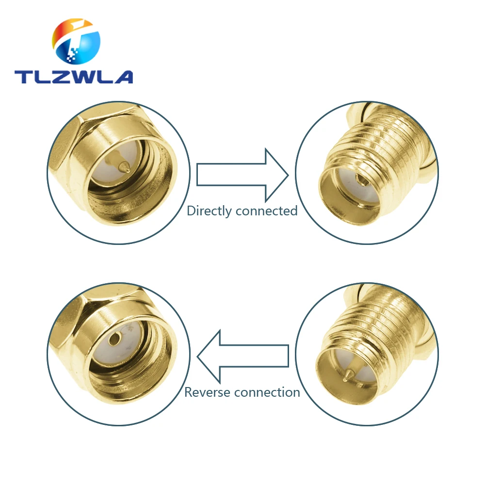 SMA to SMA RF Connector Set with 24V Compatibility 4 SMA to SMA RF Connector Set with 24V Compatibility - Image 4