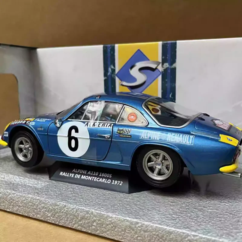 1/18 Scale Alpine A110 1600 #6 Model Car 1 1/18 Scale Alpine A110 1600 #6 Model Car
