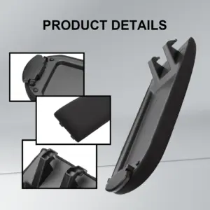 Black Center Console Armrest Cover for VW & Skoda 11 S7f9f8657243b41628932d96a89480e67c