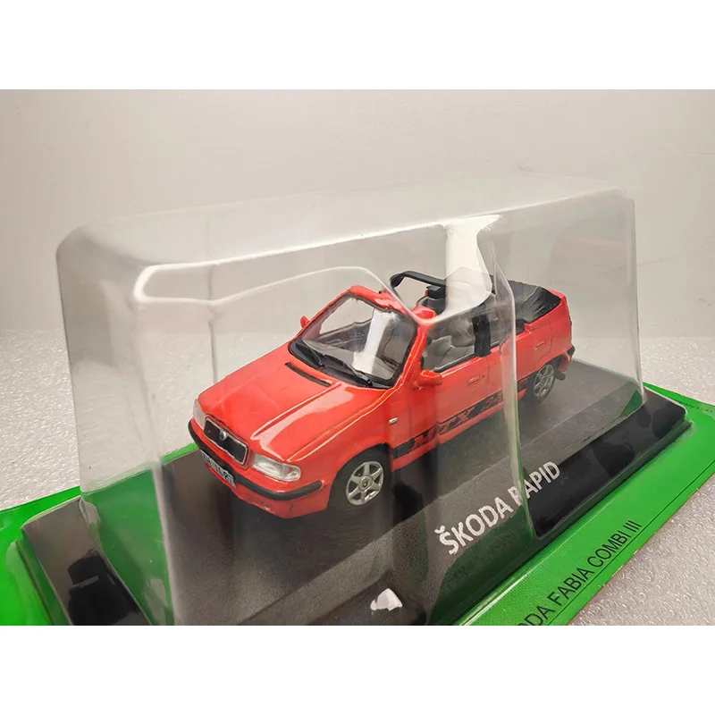 The Red Škoda Rapid Touring Diecast Model 1:43 Scale 1 S7fcb354be16546dc90578971c97336fei