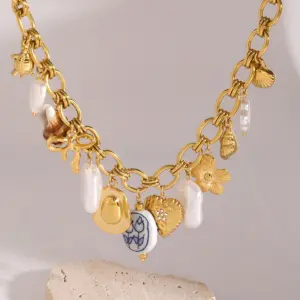 Stainless Steel Nautical Beach Necklace 8 S7fcc8e7fedea463480bb65442150d8cbR