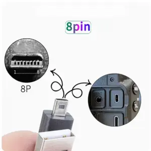 USB to Mini 8P Data Cable for Cameras and Phones 9 S7fcd6ebff0d2402ea70d6ca55bdfce6as