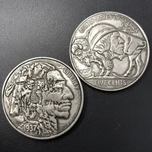 Vintage Copper Commemorative Coin Collection 8 S7fd68eb9d68b449ea2f302076d7210fdX