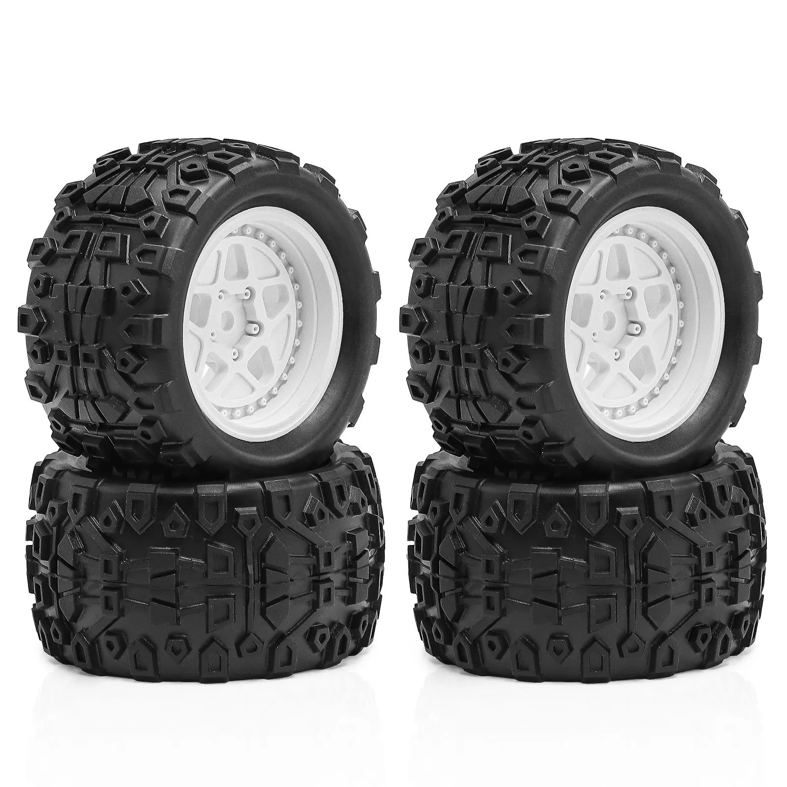 Off-Road RC Tire Set with 72.5mm Diameter 4 Off-Road RC Tire Set with 72.5mm Diameter - Image 4