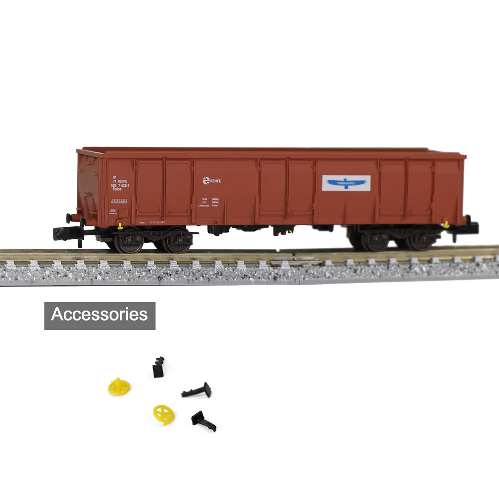 Evemodel 1:150 Scale Gondola Car for N Gauge 9 Evemodel 1:150 Scale Gondola Car for N Gauge - Image 9