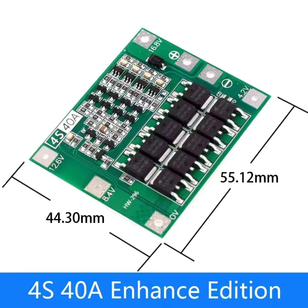 High-Voltage Lithium Battery Protection Board (2S-4S) 2 High-Voltage Lithium Battery Protection Board (2S-4S) - Image 2