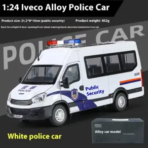Iveco SWAT Police Model 1:24 Diecast 17 S802e594c57364a15a7eca9dc7f2e93950