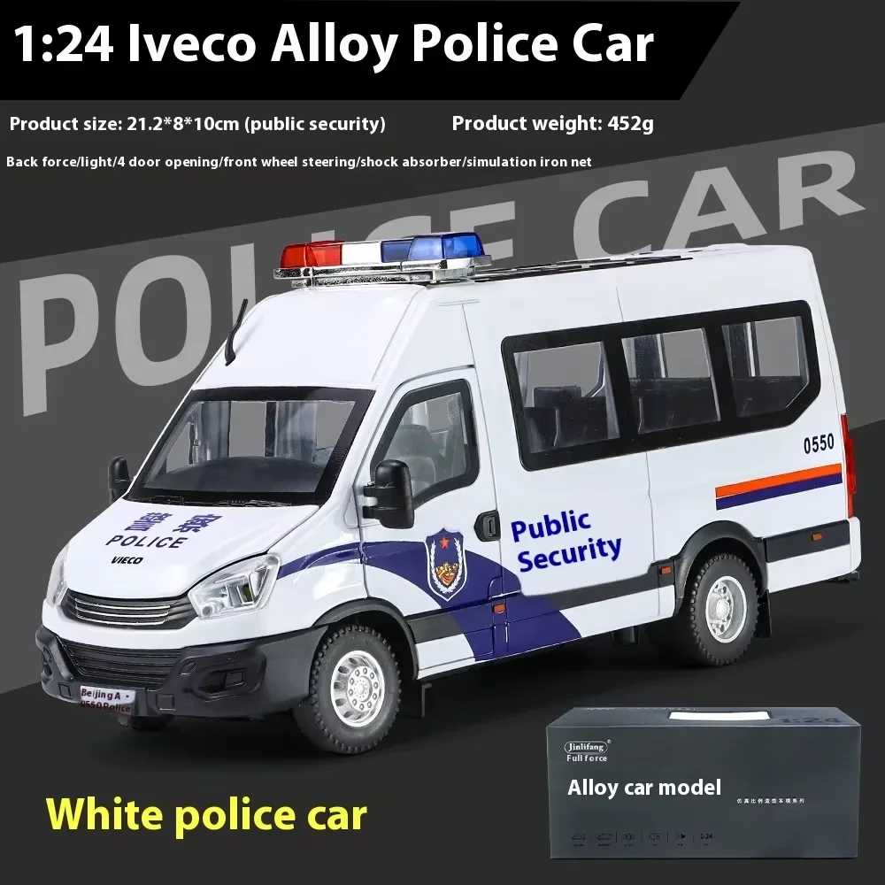 Iveco SWAT Police Model 1:24 Diecast 8 Iveco SWAT Police Model 1:24 Diecast - Image 8