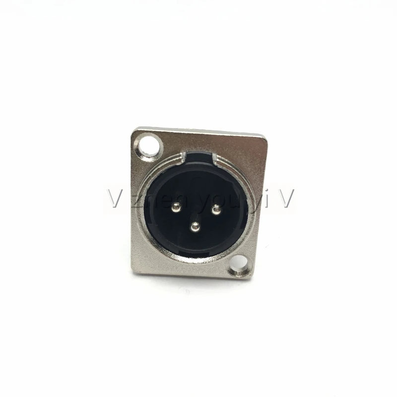 Three-Core Metal Panel XLR Connector 24V 3 Three-Core Metal Panel XLR Connector 24V - Image 3