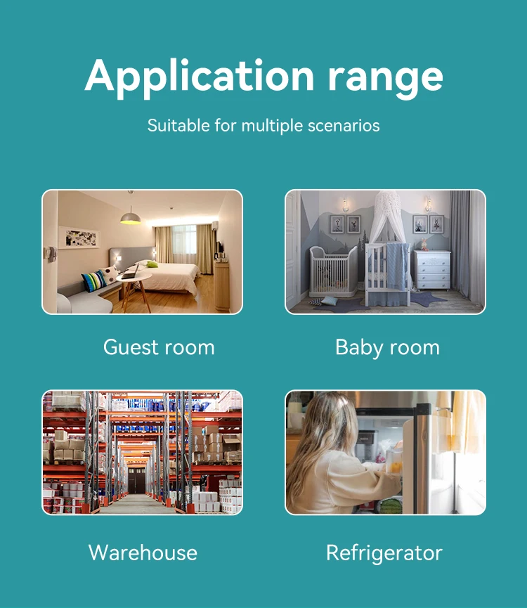 Black BLE Indoor/Outdoor Temperature Sensor 4 Black BLE Indoor/Outdoor Temperature Sensor - Image 4