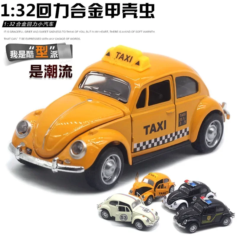 Vintage Volkswagen Beetle Diecast Model 1:32 Scale 2 Vintage Volkswagen Beetle Diecast Model 1:32 Scale - Image 2